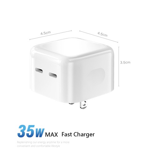 MCK-U235 35W dual Type-C port charger