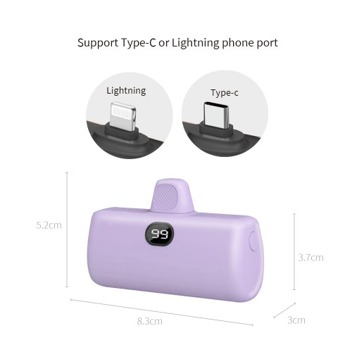 MCK-MPB001 5,000mAh portable power bank