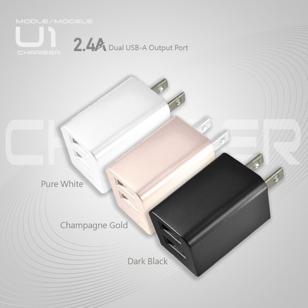 MCK-U1 12W dual port charger